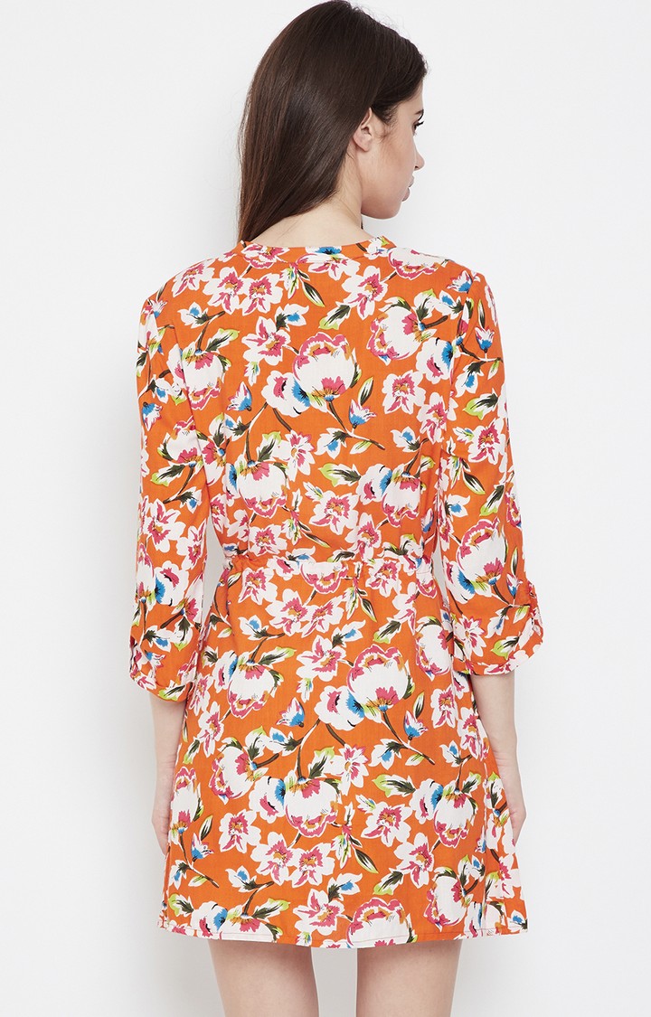 Floral Gallant Glam Skater Dress