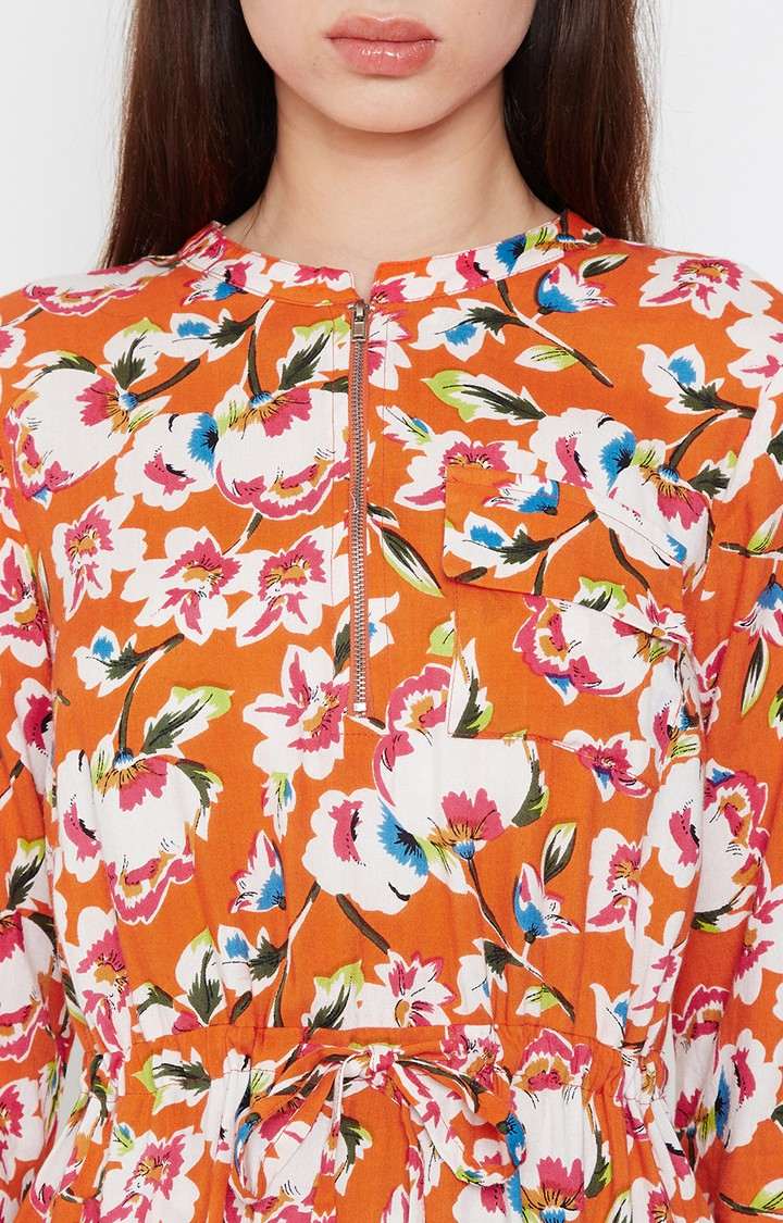 Floral Gallant Glam Skater Dress
