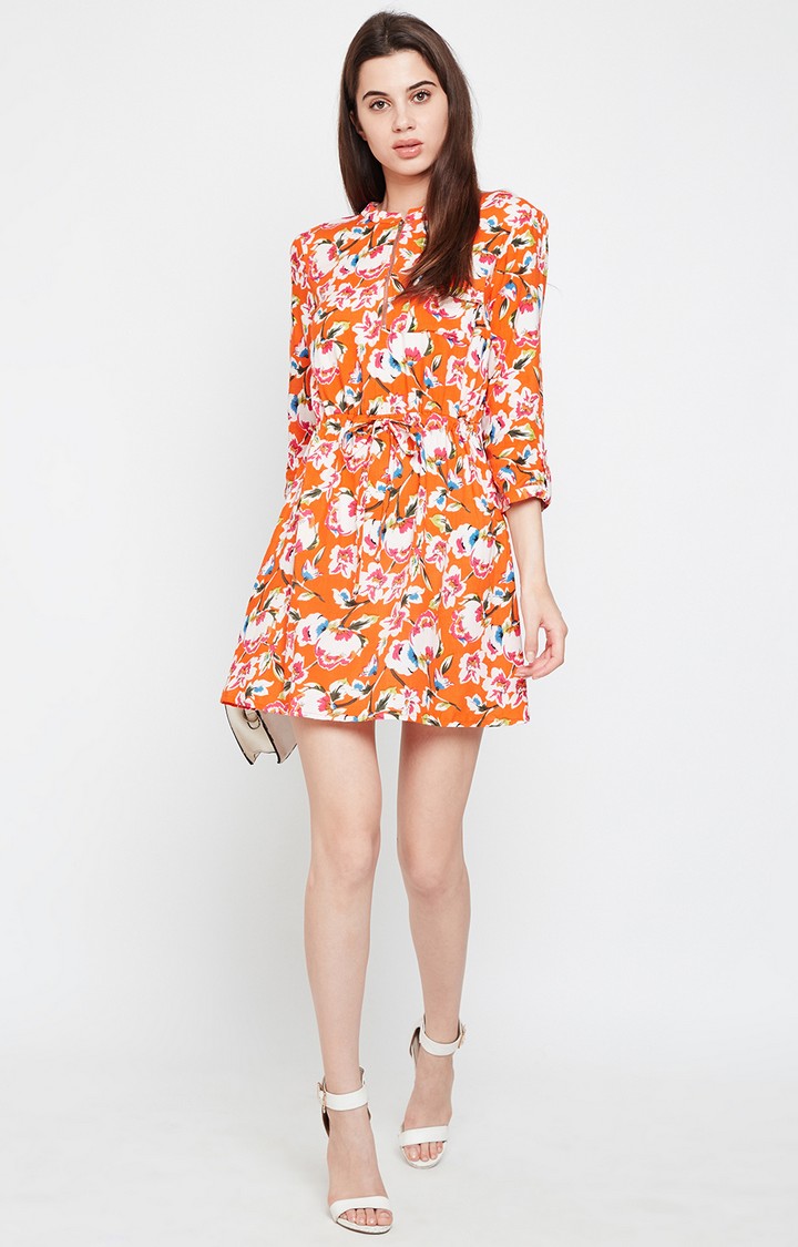 Floral Gallant Glam Skater Dress