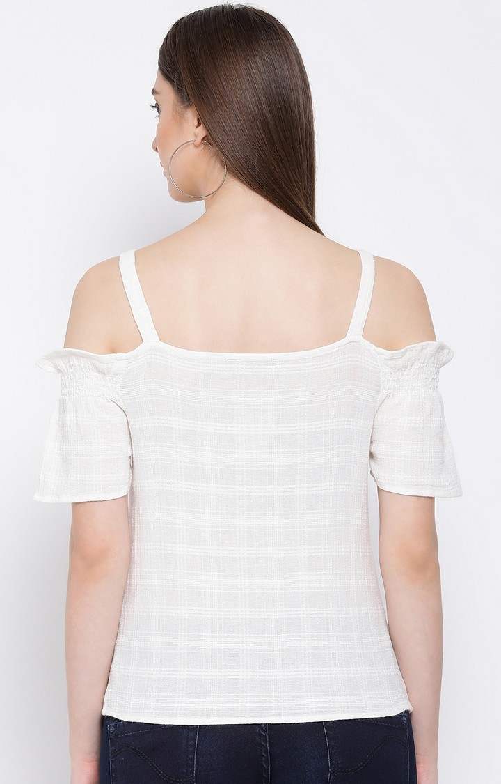 Ivory Renata Strap Women’S Top