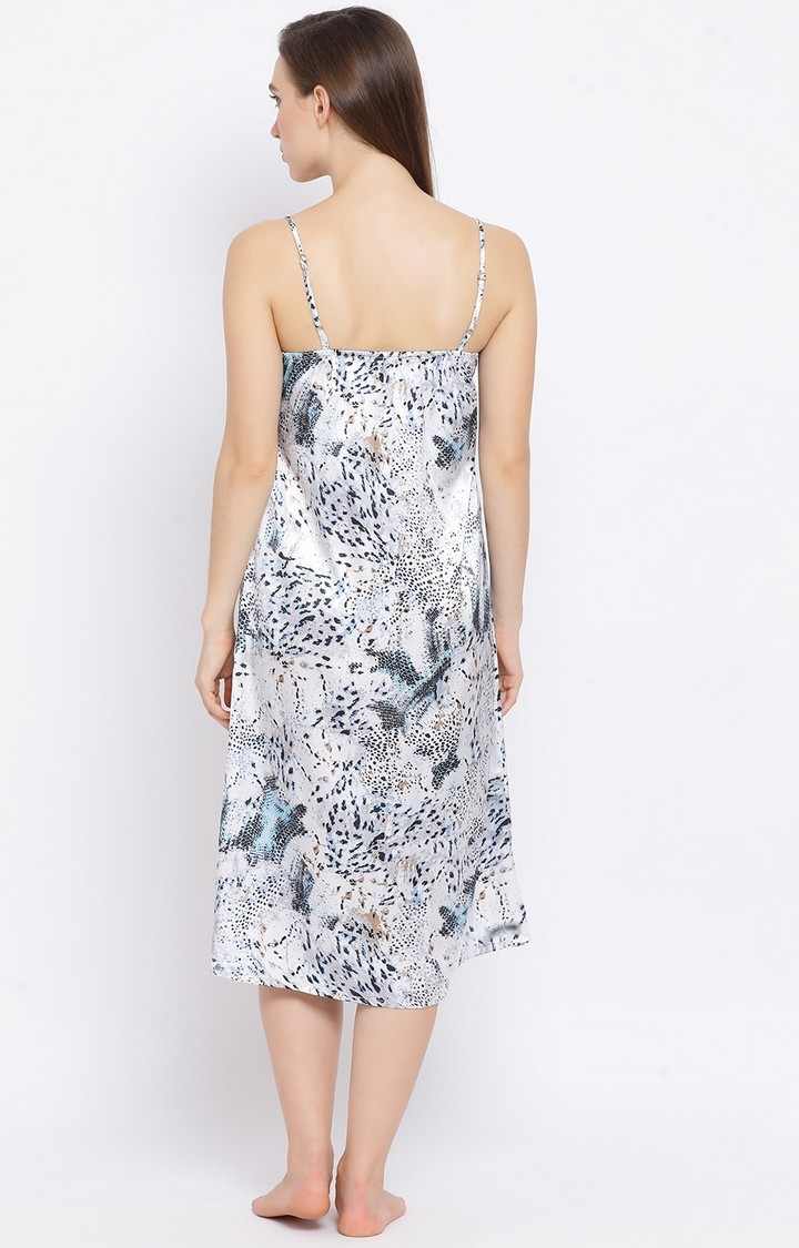 Wild Fame Nightwear Women Satin Dress