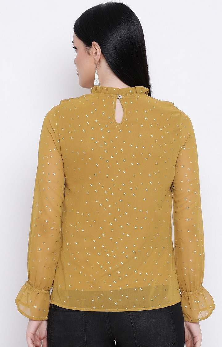 Gold Class Frill Women Top