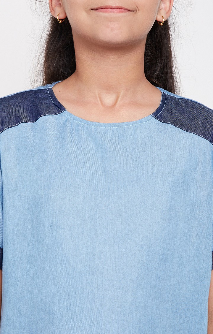 Macy Lee Duo Skater Girl Denim Dress