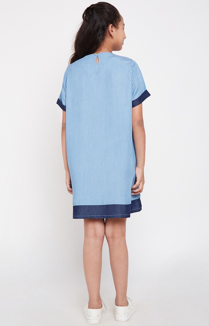 Macy Lee Duo Skater Girl Denim Dress