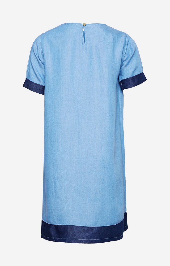 Macy Lee Duo Skater Girl Denim Dress
