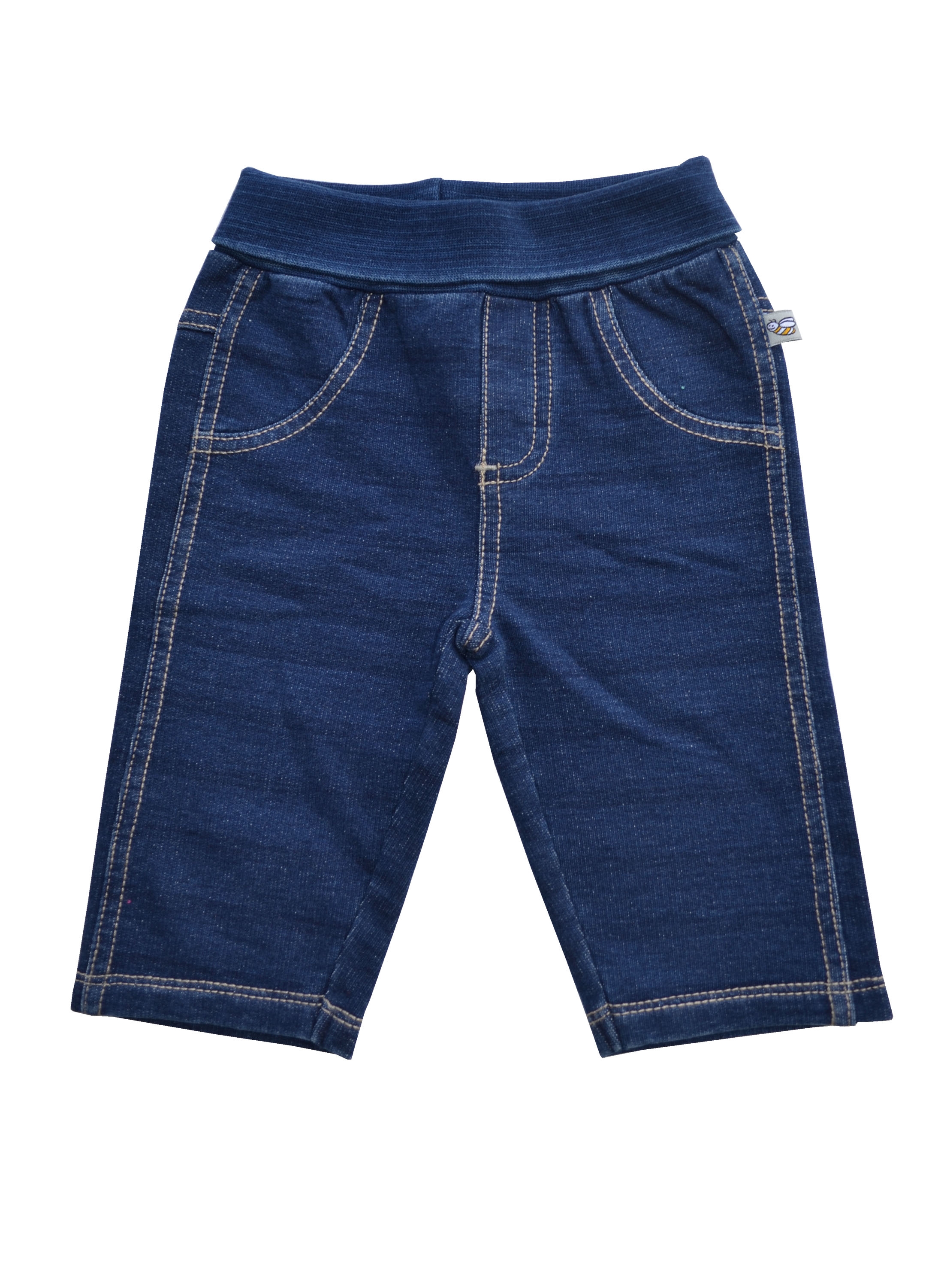 Babeez | Boys Denim Look Pants With Folded Waistband undefined