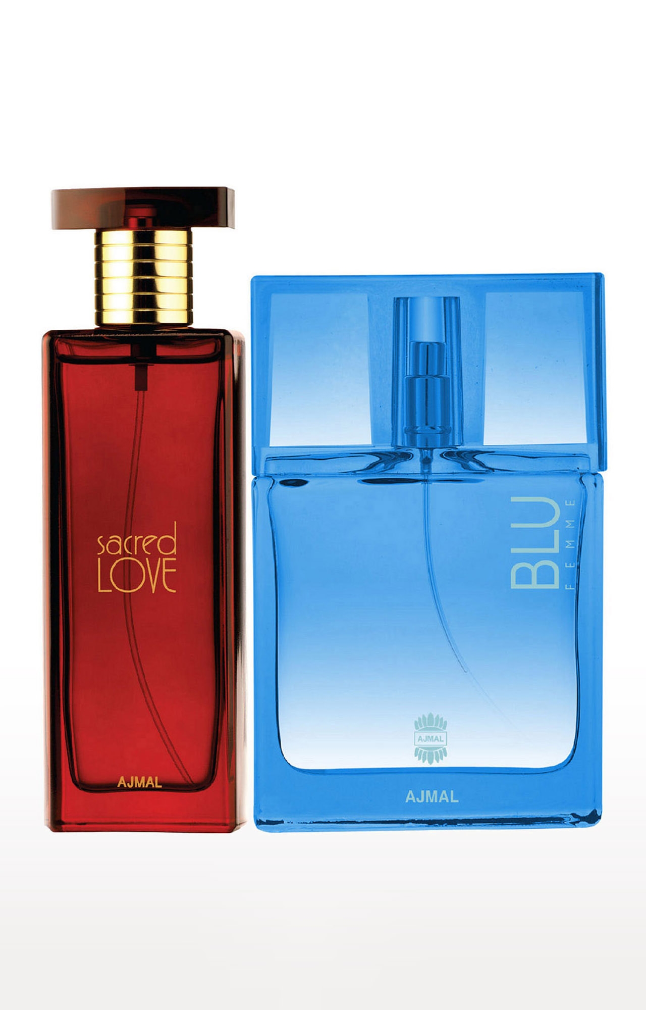 Ajmal | Ajmal Sacred Love EDP Musky Perfume 50ml for Women and Blu Femme EDP Perfume 50ml for Women 0