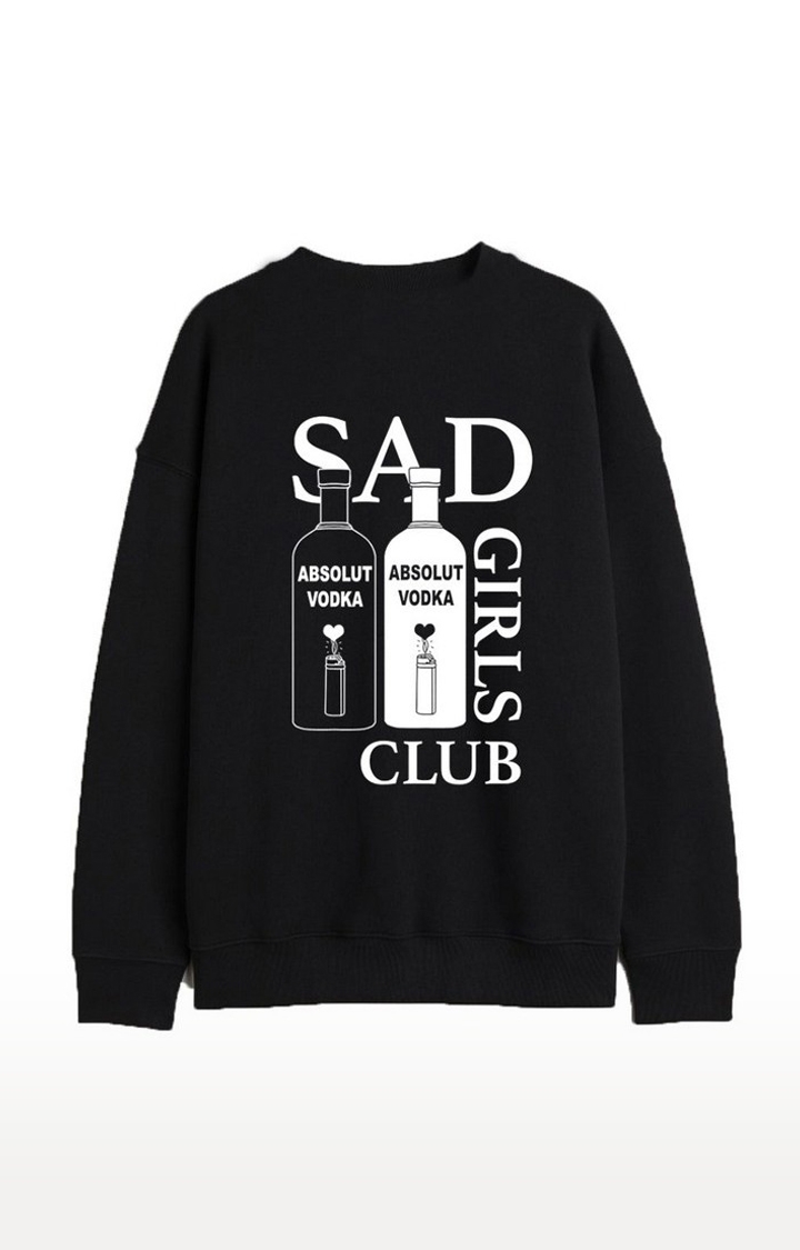 Beeglee | Women's Sad Girls Baggy Sweatshirt