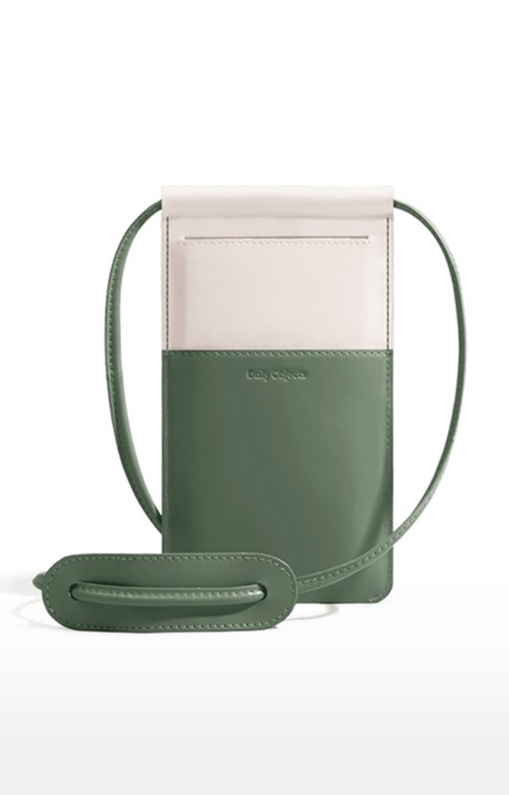 DailyObjects | Women's Sap Green  Shuttle Crossbody Bags 1