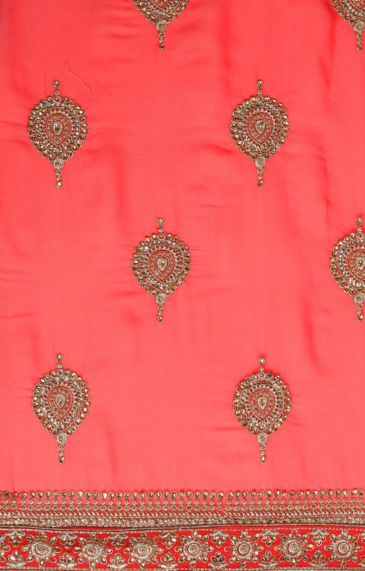 Janasya | Red Embellished Sarees 4