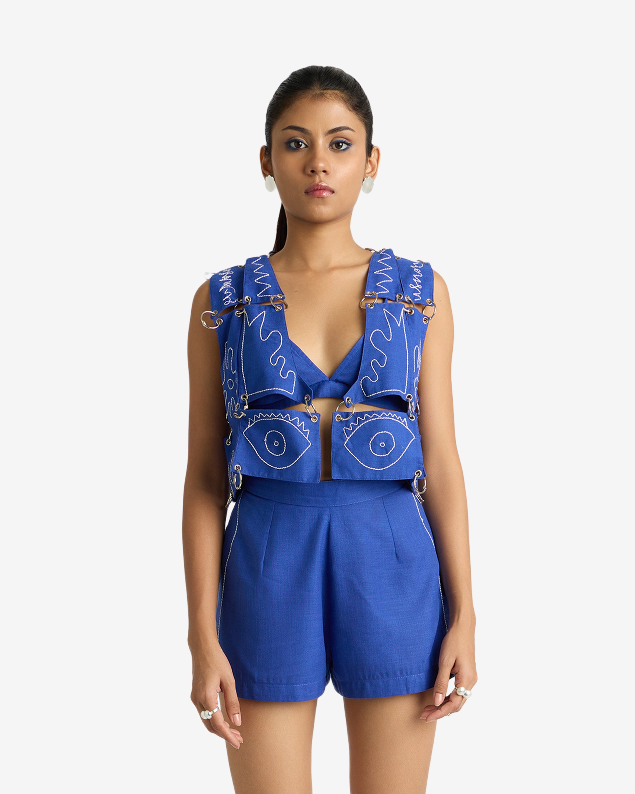 Broken Blue Vest