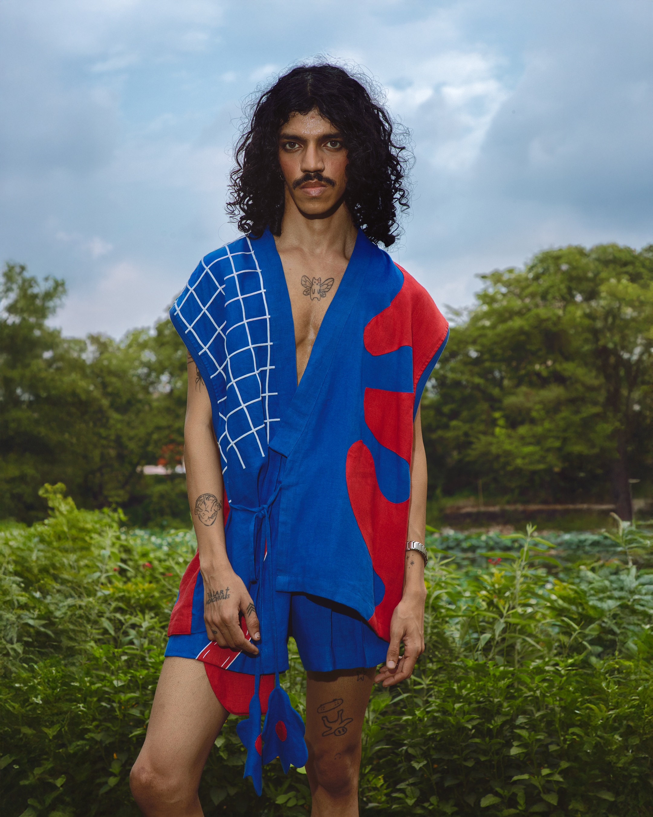 Ketchup Kimono Top