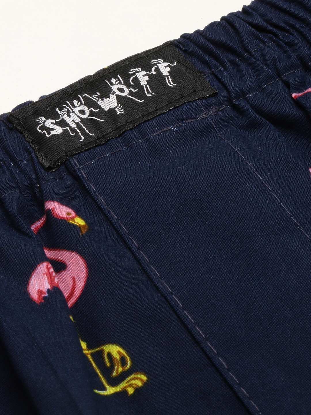 Showoff | SHOWOFF Men's Printed Navy Blue Slim fit Boxer 5