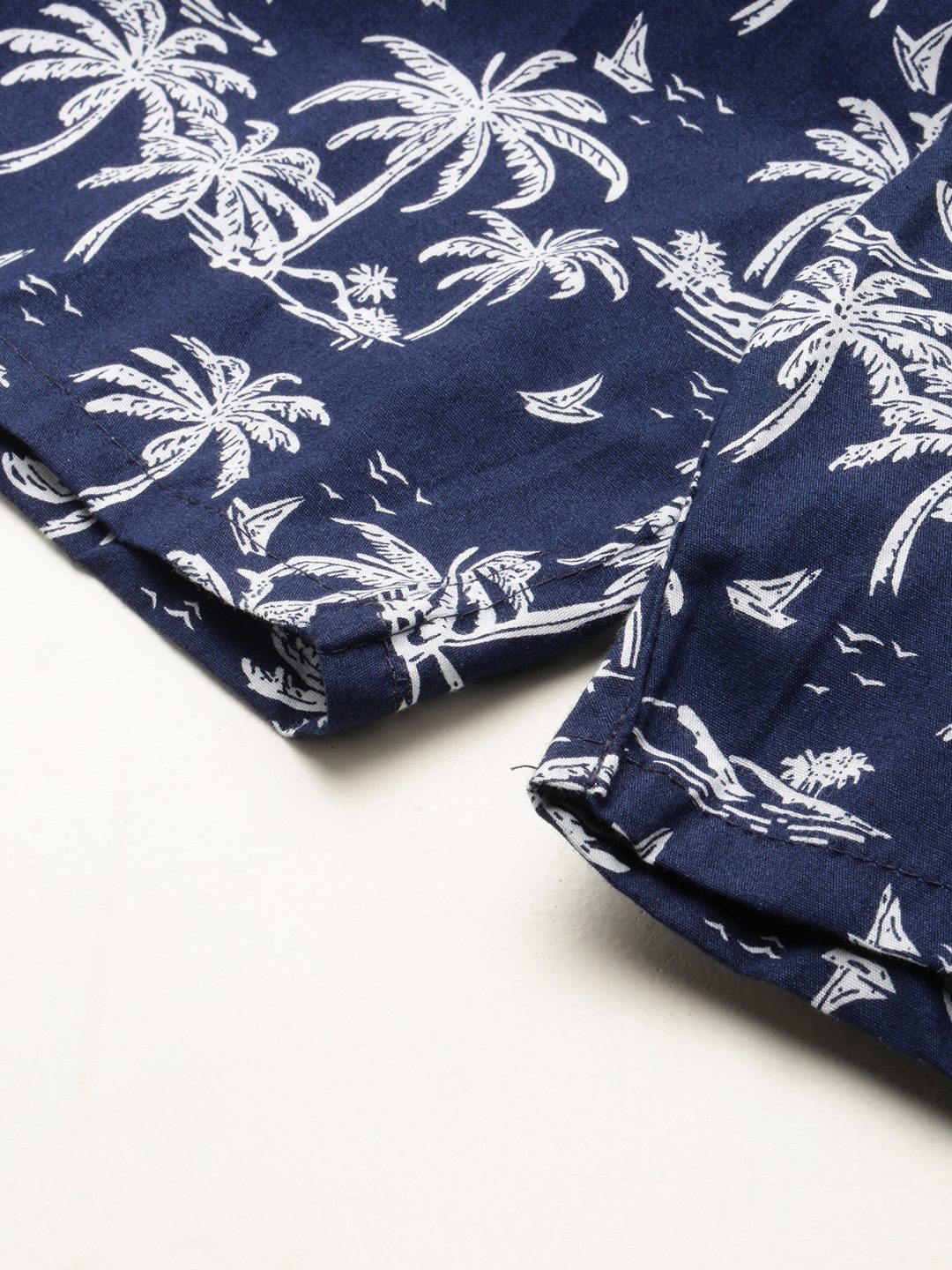SHOWOFF Men's Printed Navy Blue Slim fit Boxer