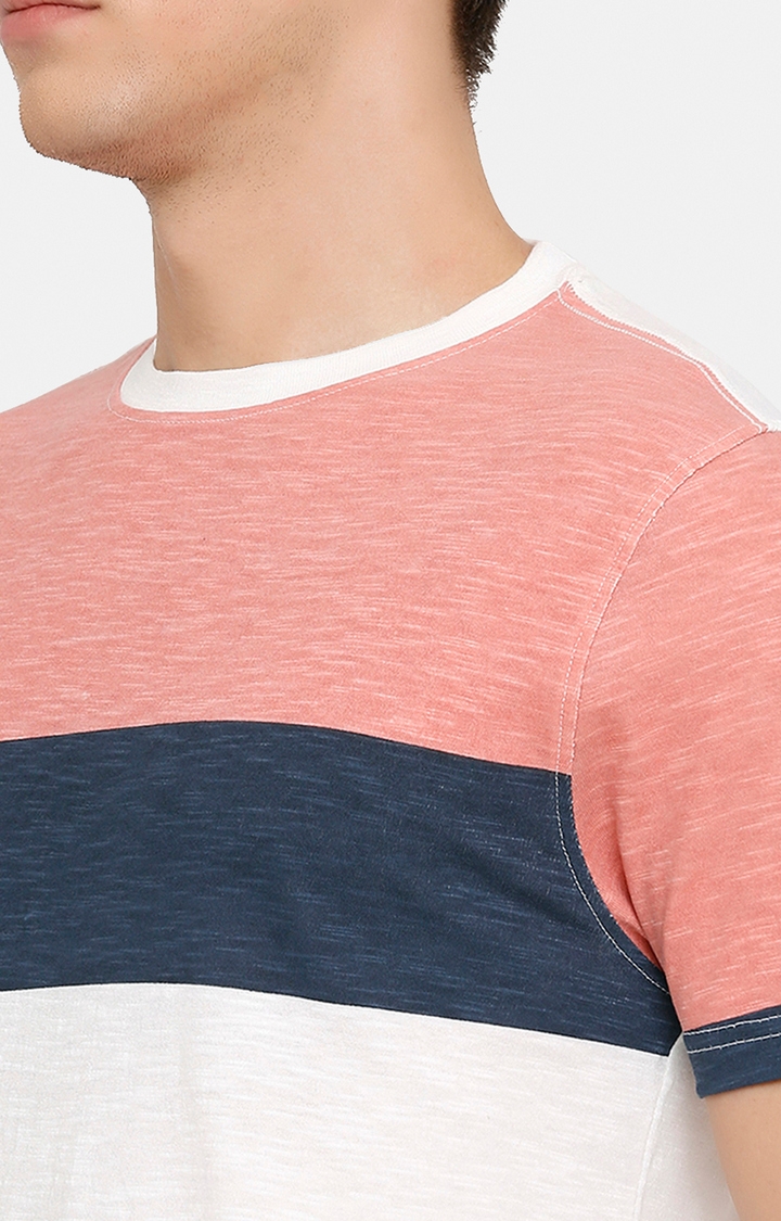 Steenbok | Pink Colourblock T-Shirts 4