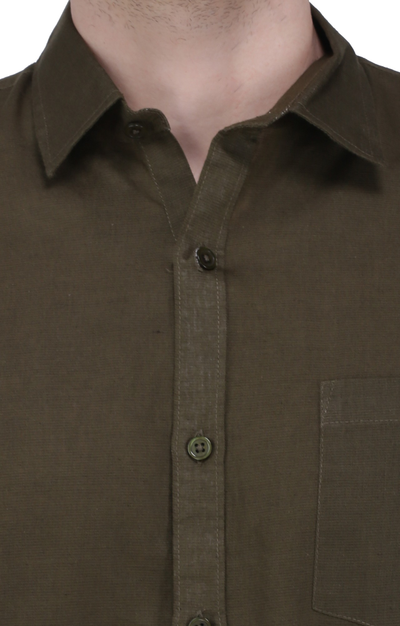 Southbay Men's Linen Cotton Half Sleeve Formal Shirt-SBCLHS244