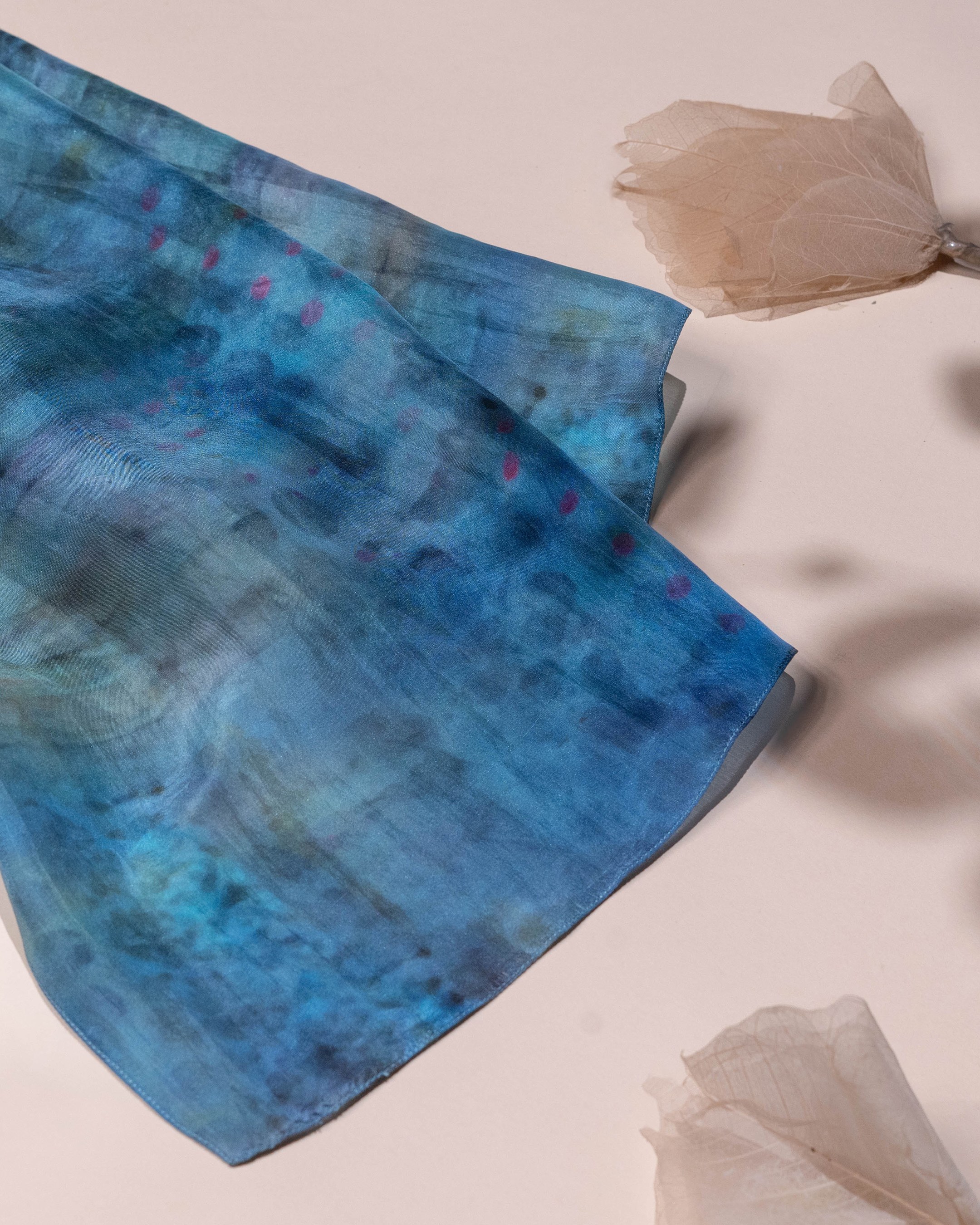 Sunset Horizon Silk Scarf