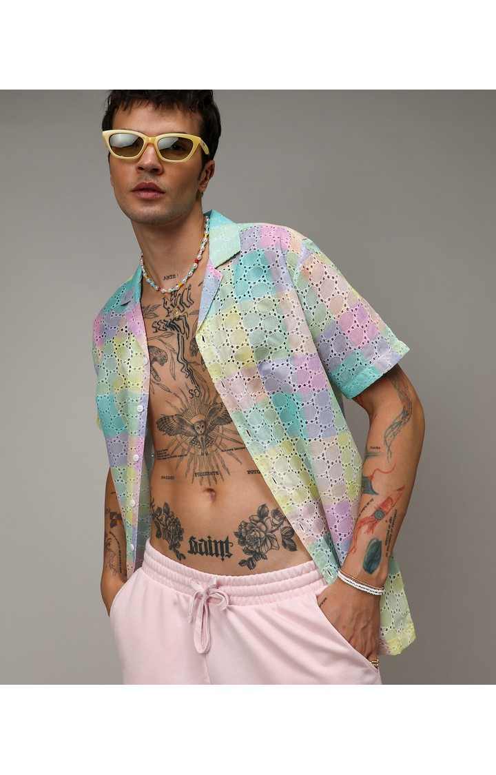 Men's Multicolor Printed Casual Shirts