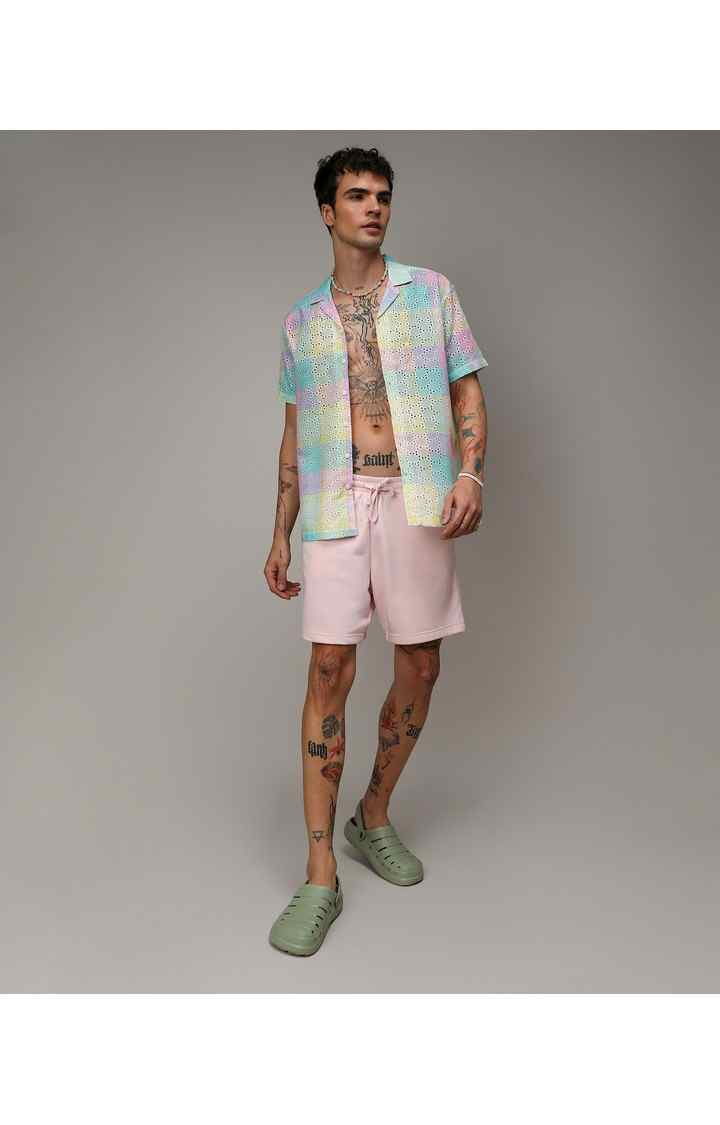 Men's Multicolor Printed Casual Shirts