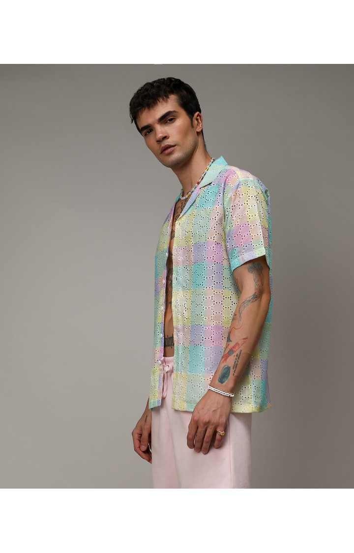 Men's Multicolor Printed Casual Shirts