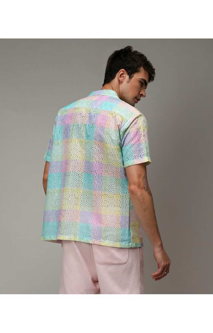 Men's Multicolor Printed Casual Shirts