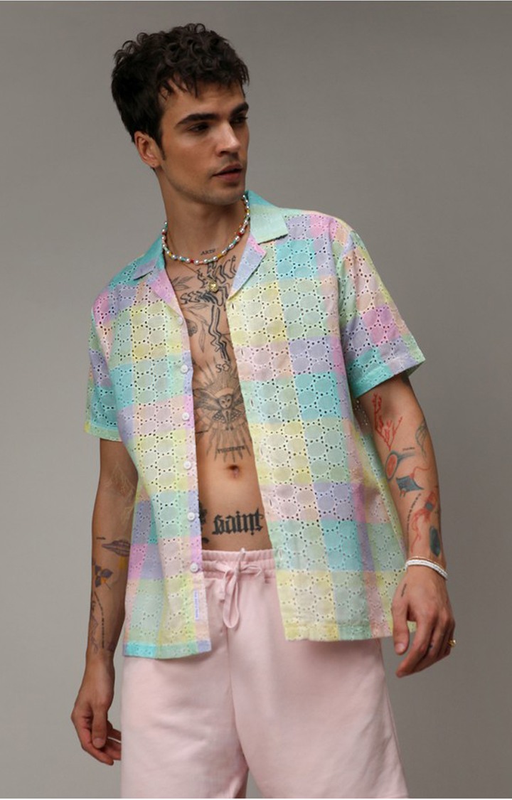 Men's Multicolor Printed Casual Shirts