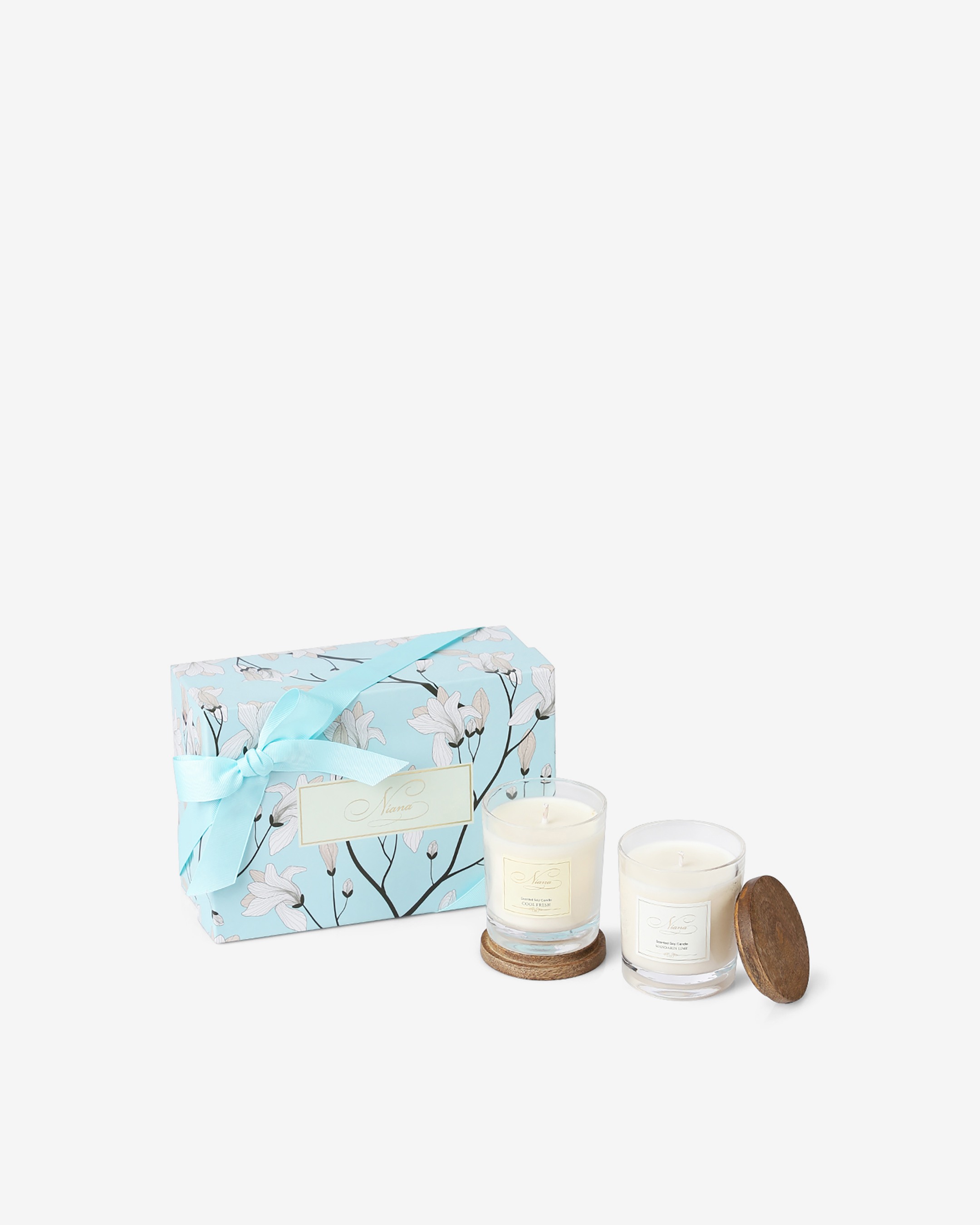 Signature Candle Duo- Cool Fresh & Mandarin Lime