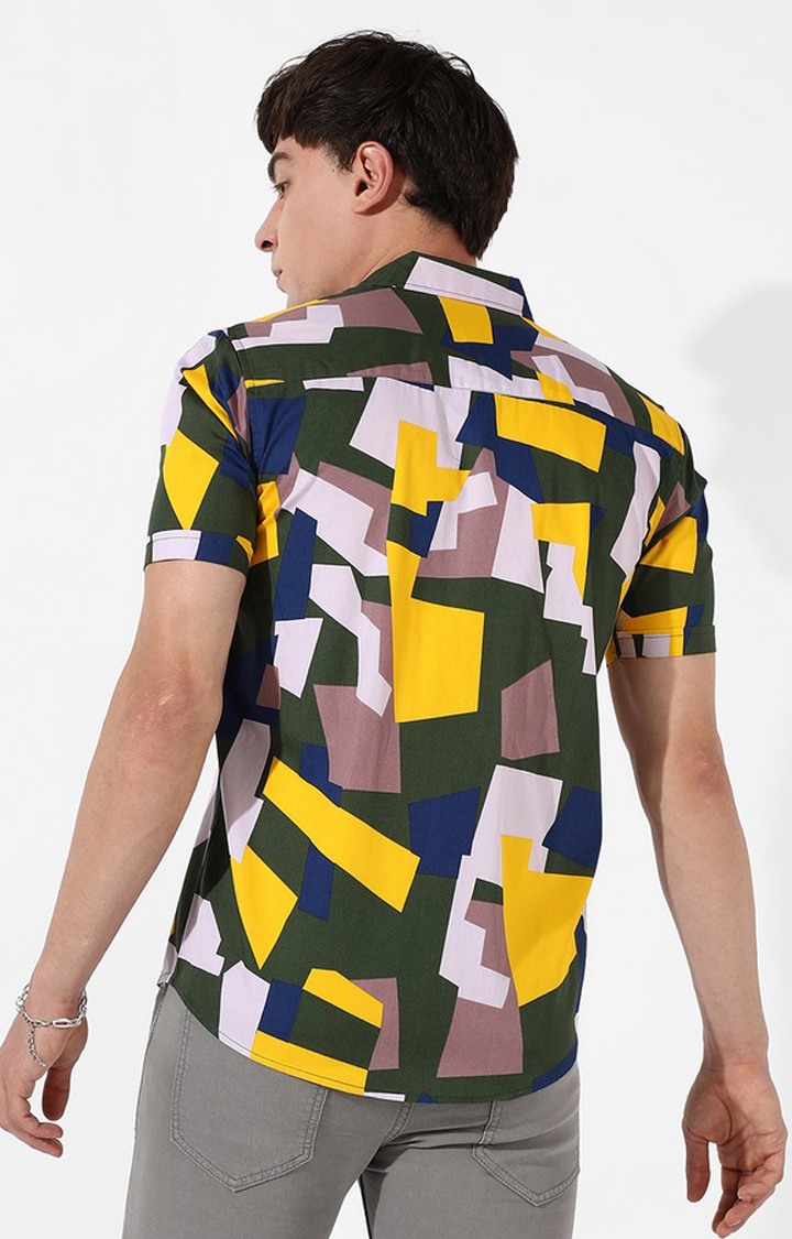 Men's Multi Printed Casual Shirts