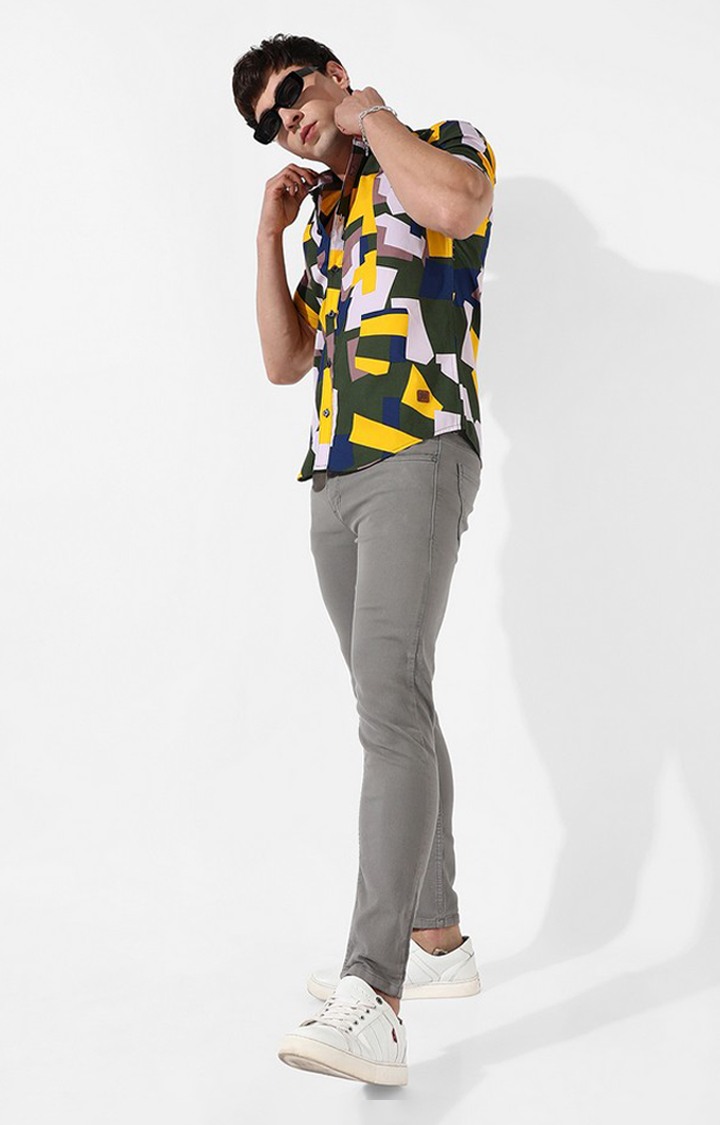 Men's Multi Printed Casual Shirts