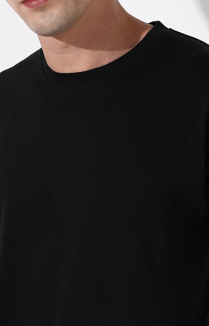 Men's Black Graphics Co-ords