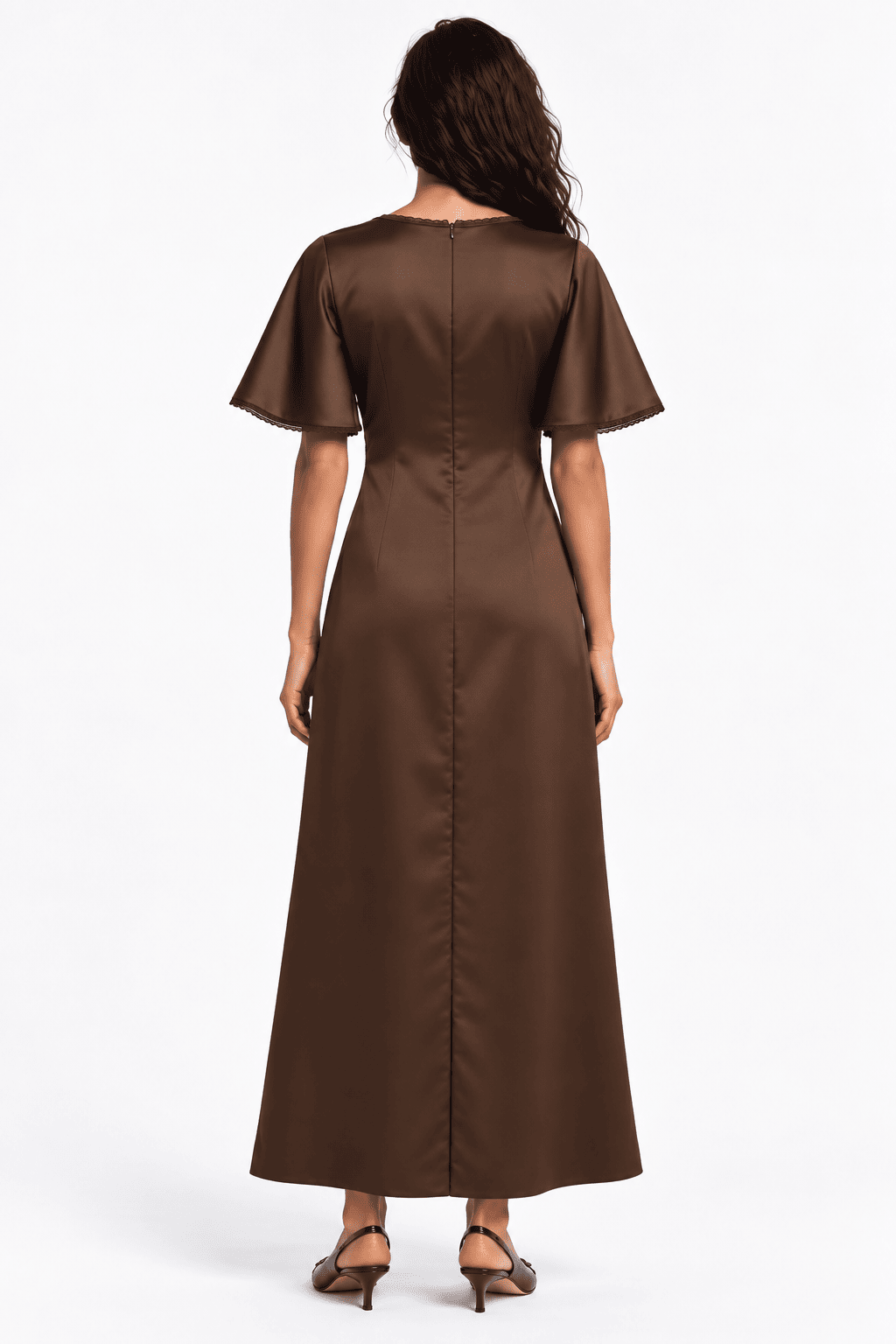 Marion Dark Brown Dress