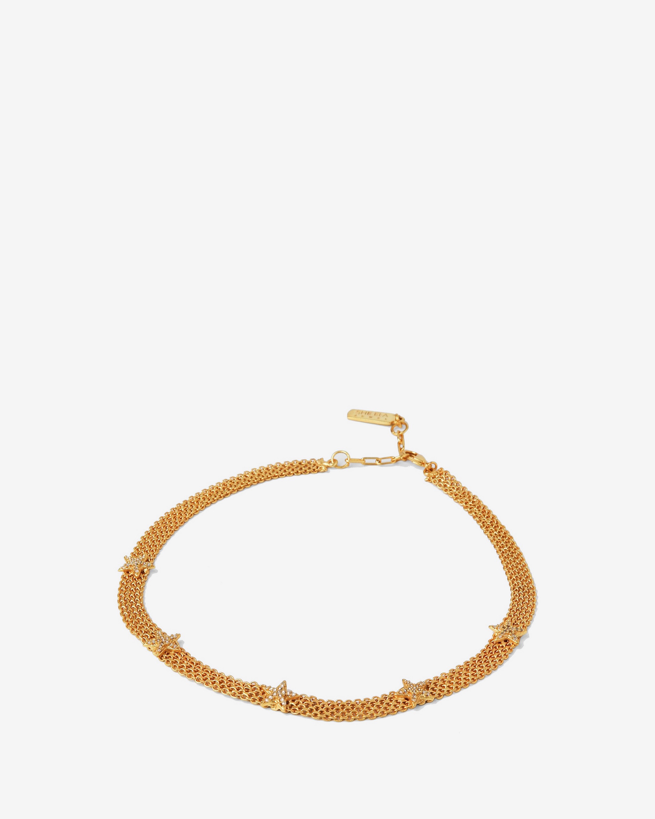 Flat Chain Star Choker