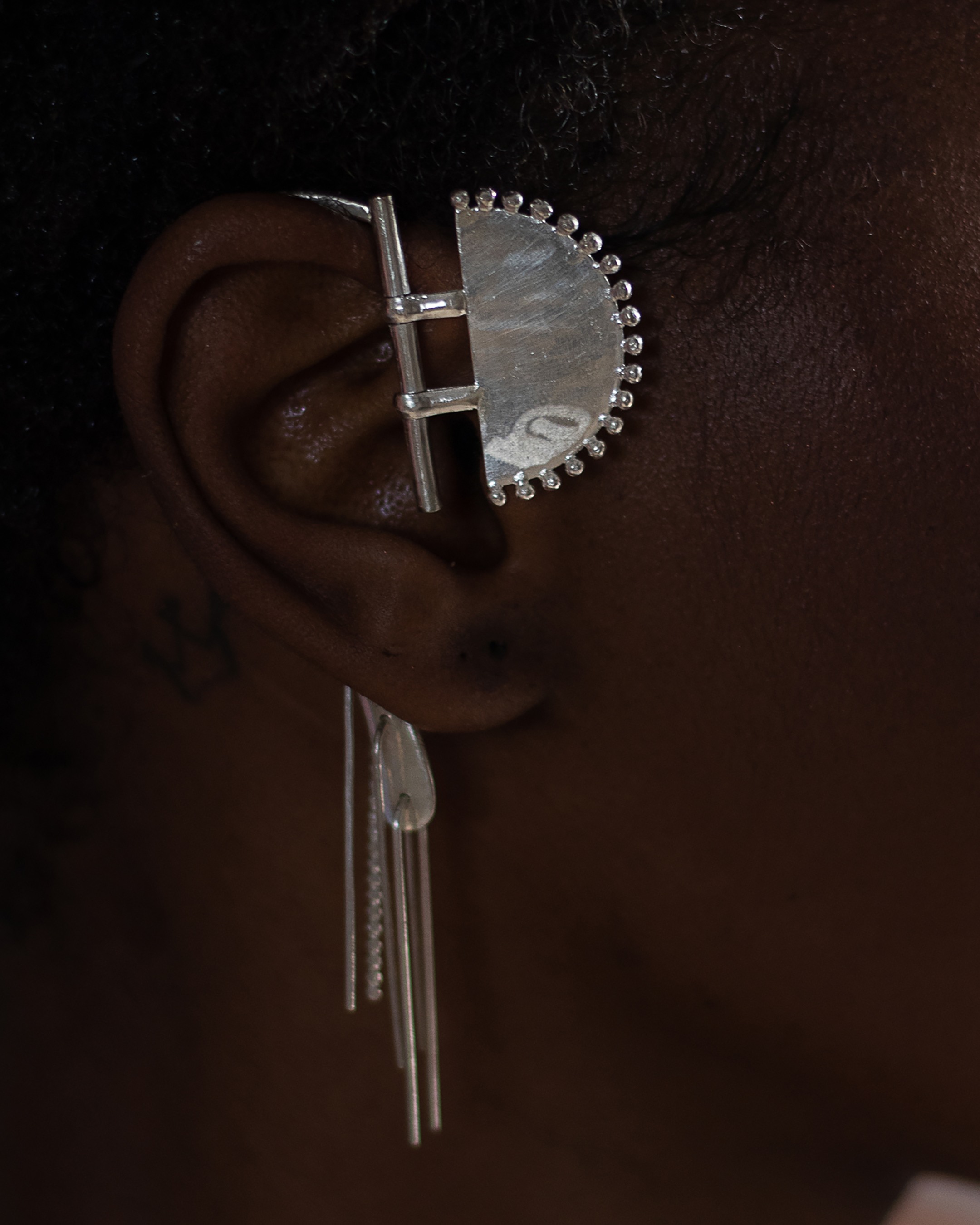 Sejal Ear  Cuff With Danglers (Cost Includes Danglers)