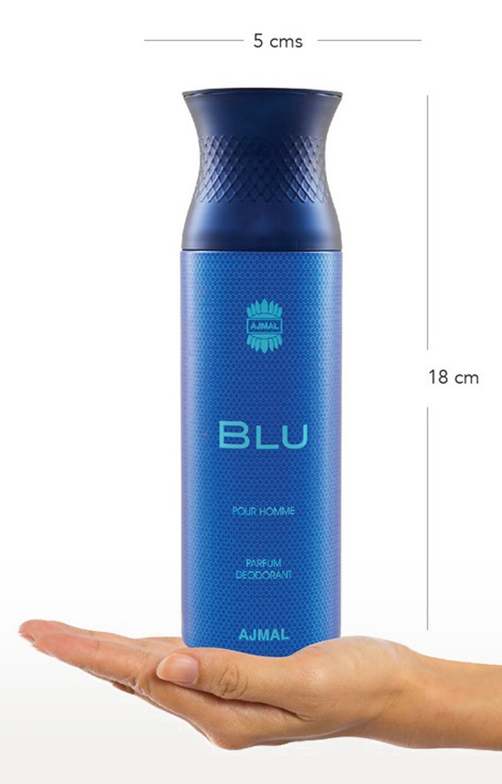 Ajmal | Ajmal Senora EDP Perfume 75ml for Women and Blu Homme Deodorant Aquatic Fragrance 200ml for Men 3