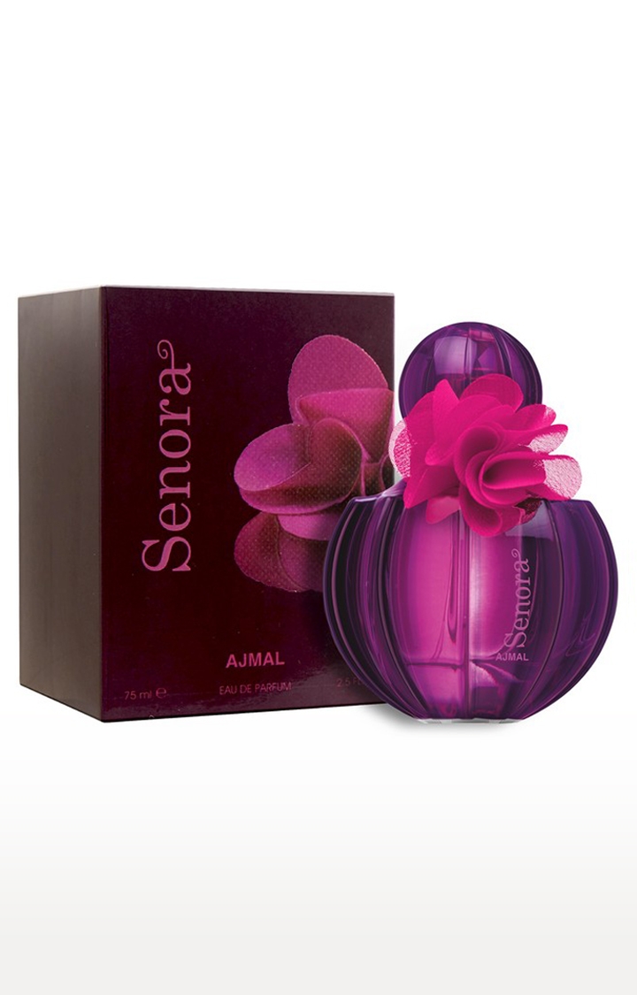 Ajmal | Ajmal Senora EDP Perfume 75ml for Women and Blu Homme Deodorant Aquatic Fragrance 200ml for Men 0