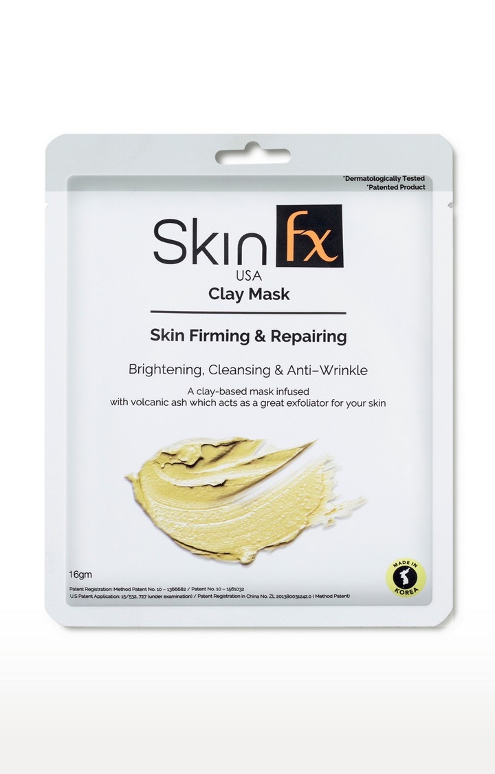 Skin Fx | Skin Fx Clay Mask Pack For Skin Firming & Repairing Pack of 1 0