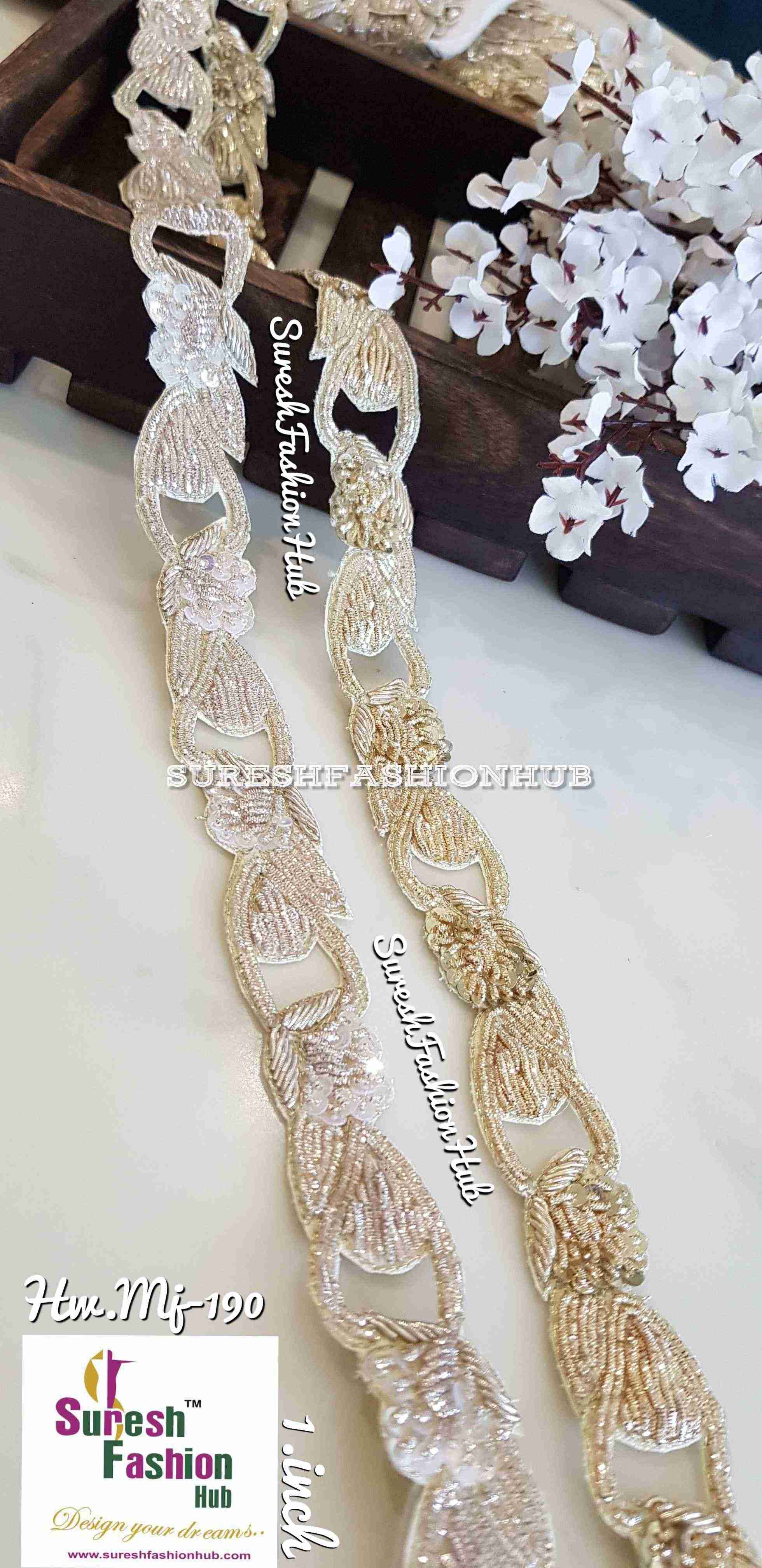 Handmade decorative Light Gold Ribbon