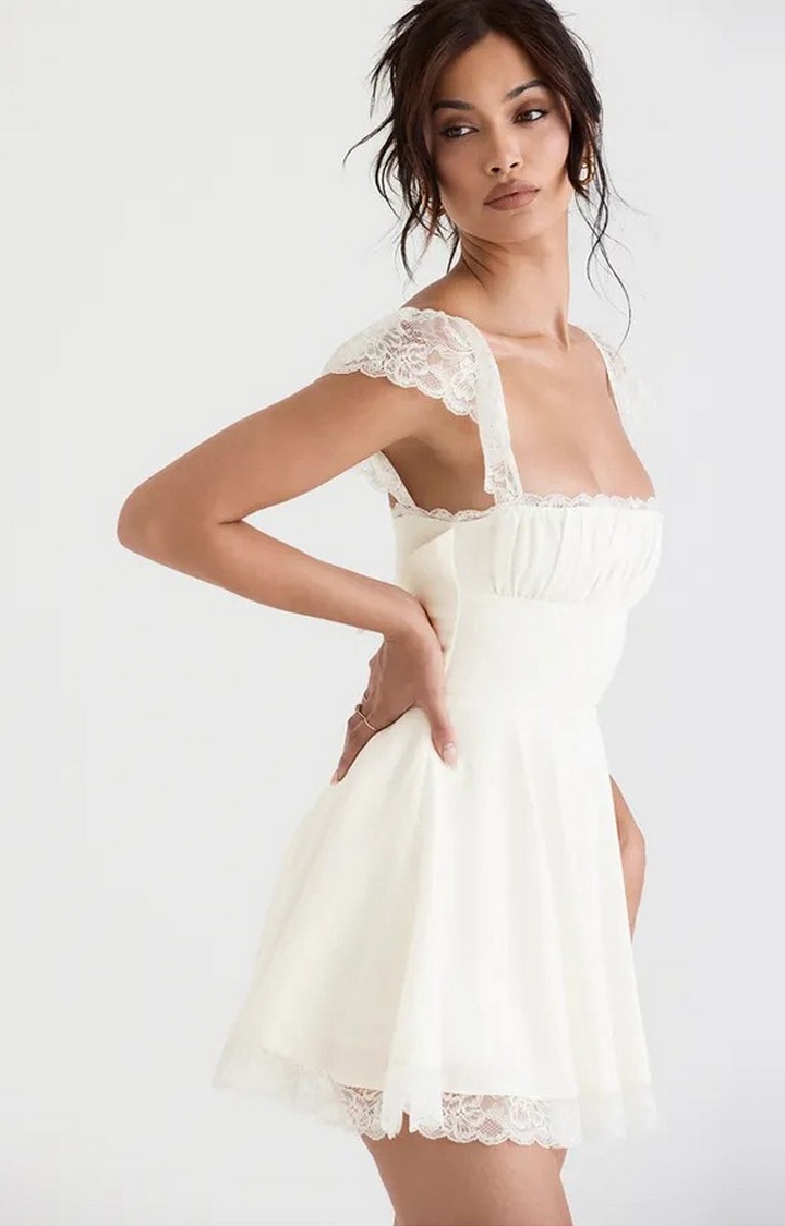 White Color The Prettiest White Dress