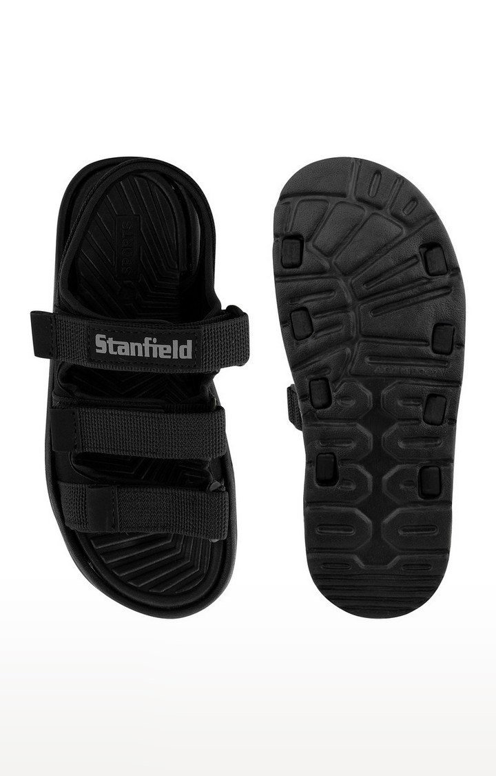 Stanfield | Stanfield Sampson Men Sandal Black 3