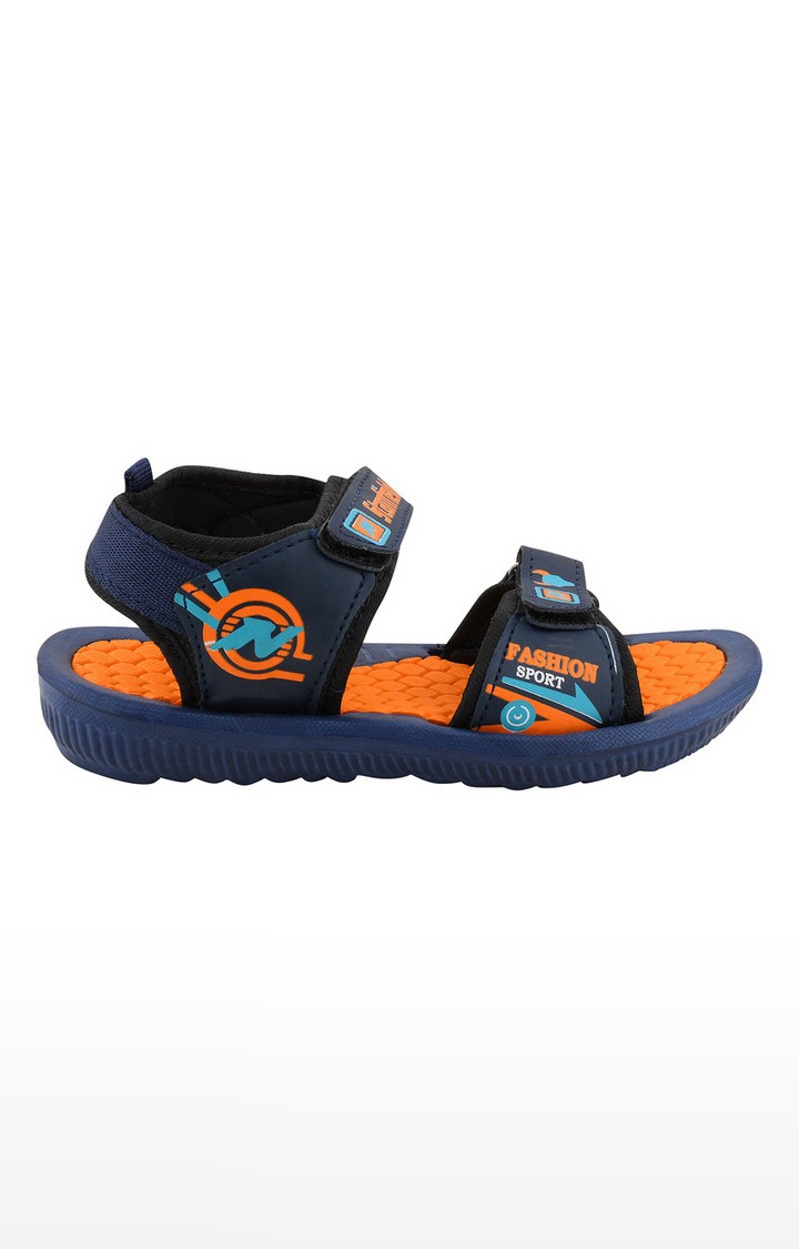 Stanfield | Stanfield Kids Unisex Sandal Orange & Blue 2