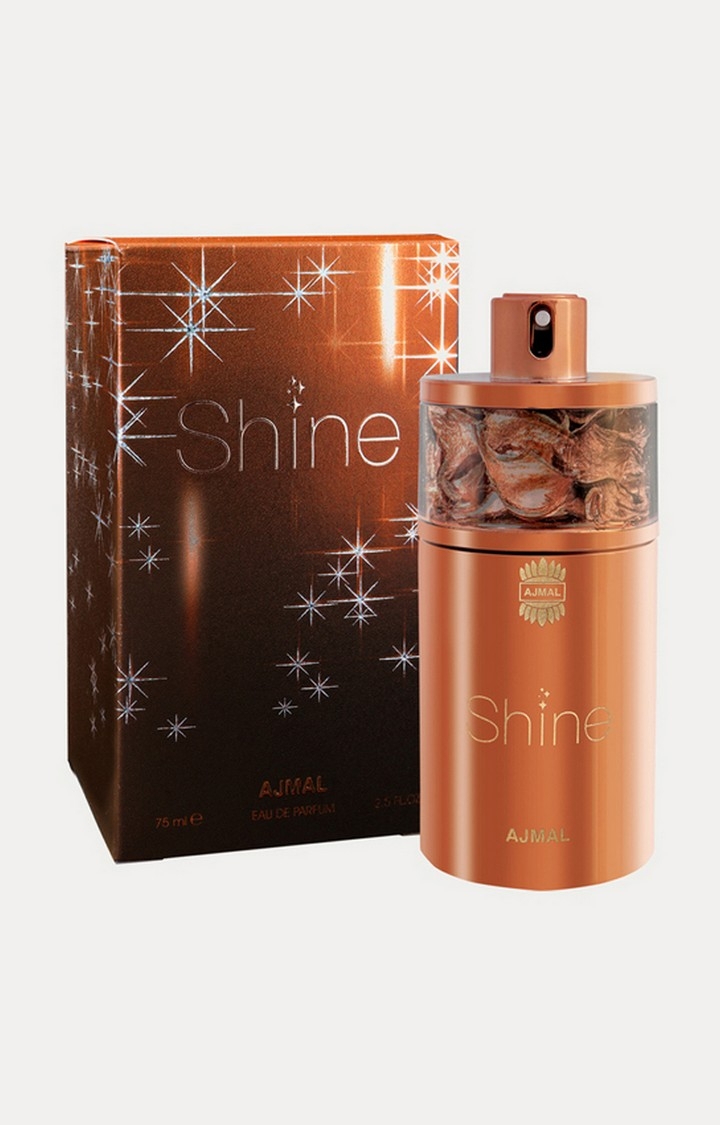 Ajmal | Ajmal Shine EDP 75ML Long Lasting Scent Spray Fruity Perfume Gift For Women - Made In Dubai 0