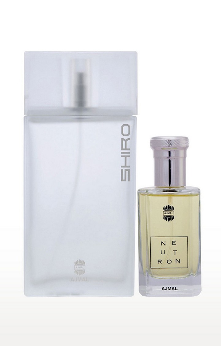Ajmal Shiro EDP Perfume 90ml for Men and Neutron EDP Fruity