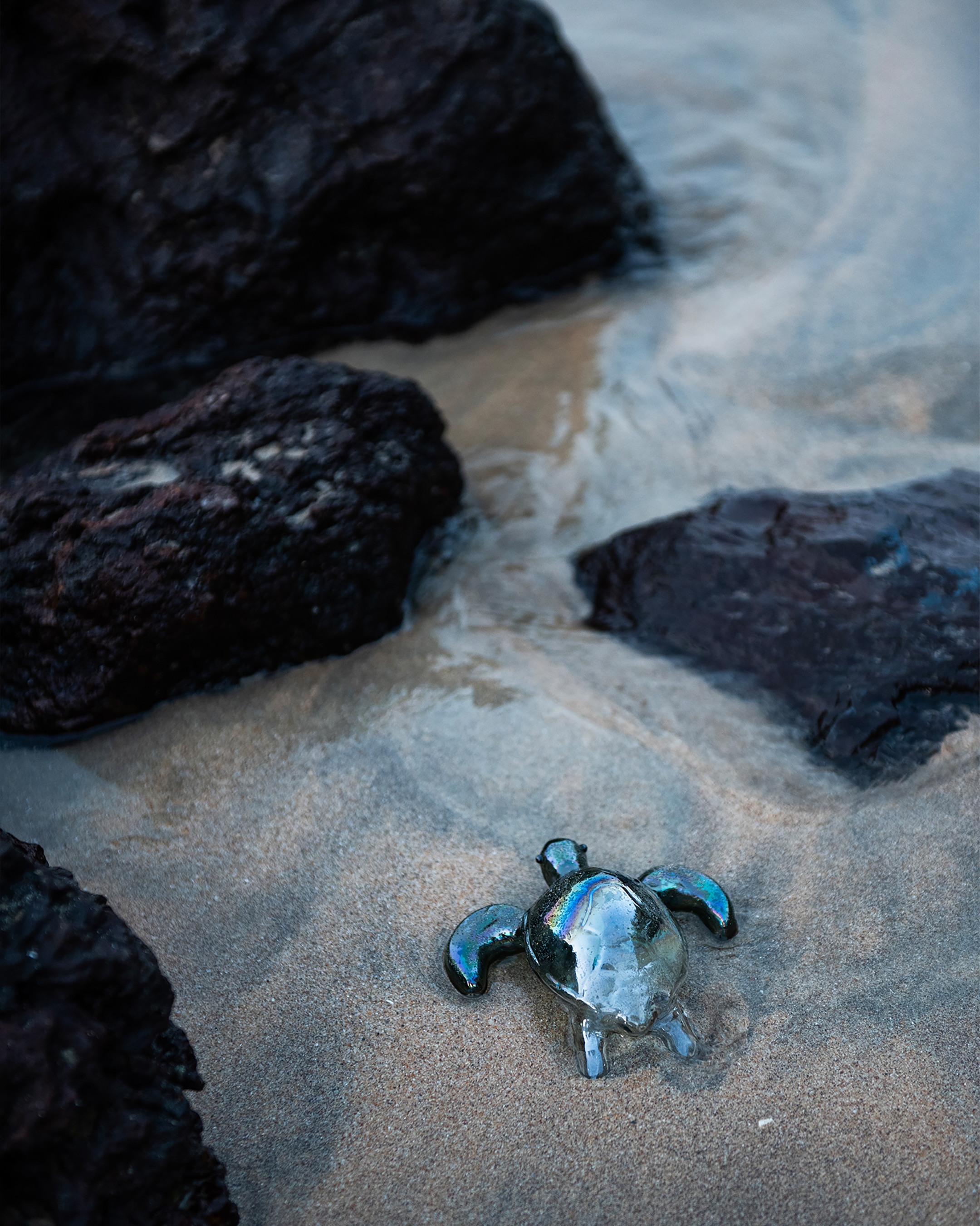 Figurine Turtle Green