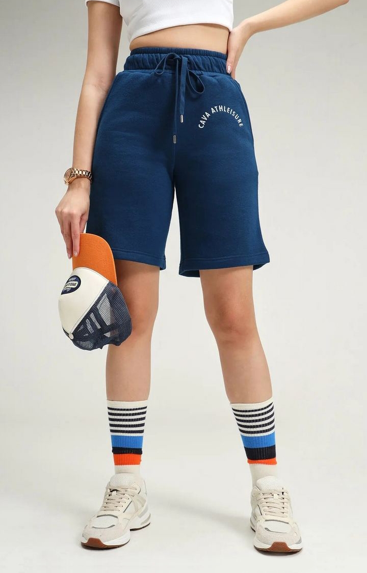 Cava Athleisure | Moscow Blue Cava Essential Shorts