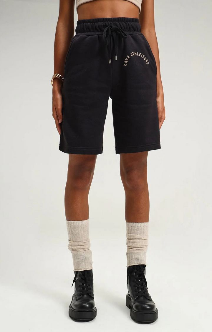 Cava Athleisure | Boston Black Cava Essential Shorts