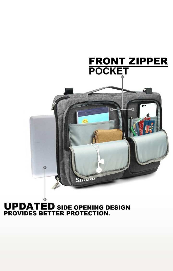 Shibui Pedro Series 15.6 Inch Laptop Shoulder Bag With Ykk Zippers
