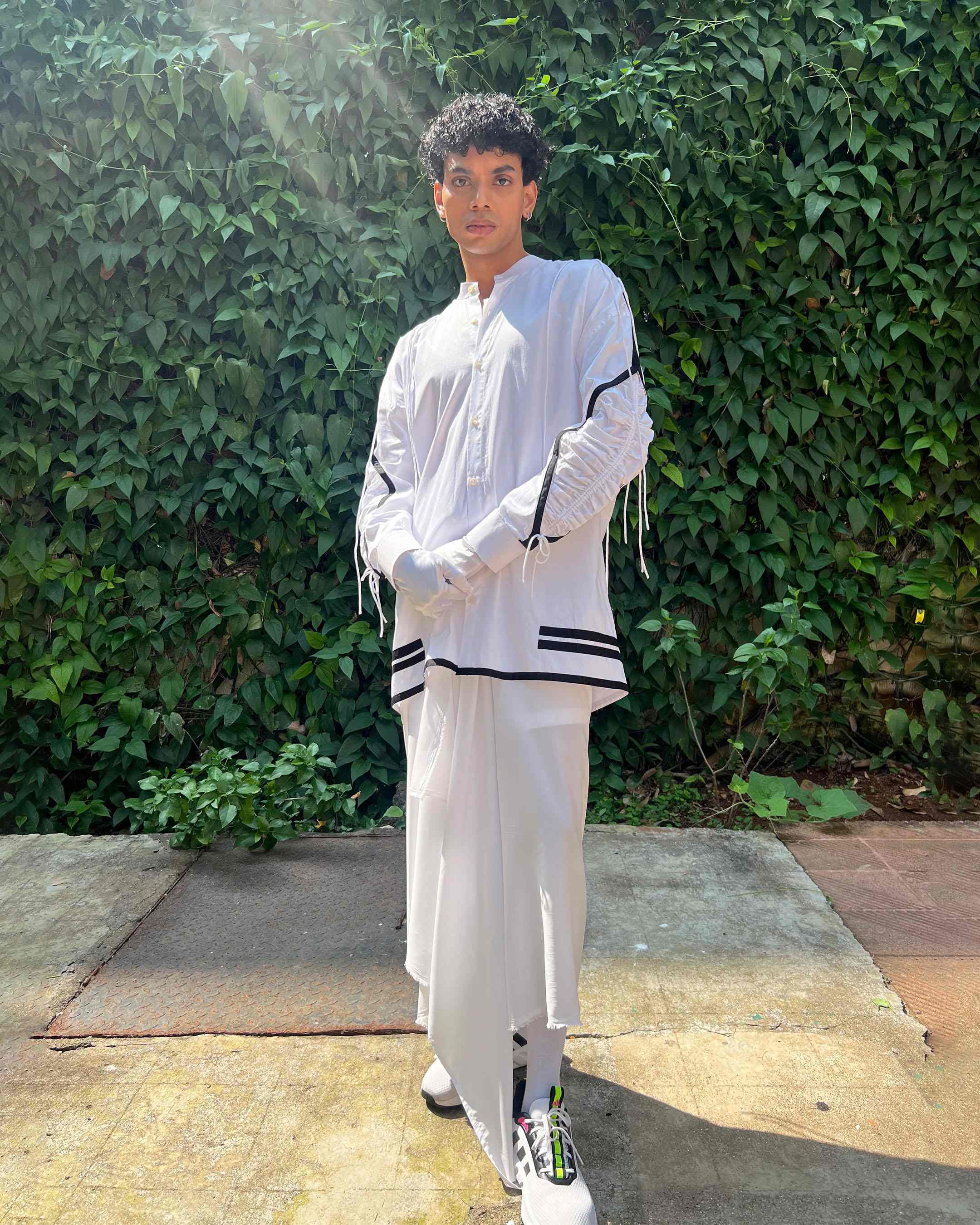 Gathered Eye Shirt