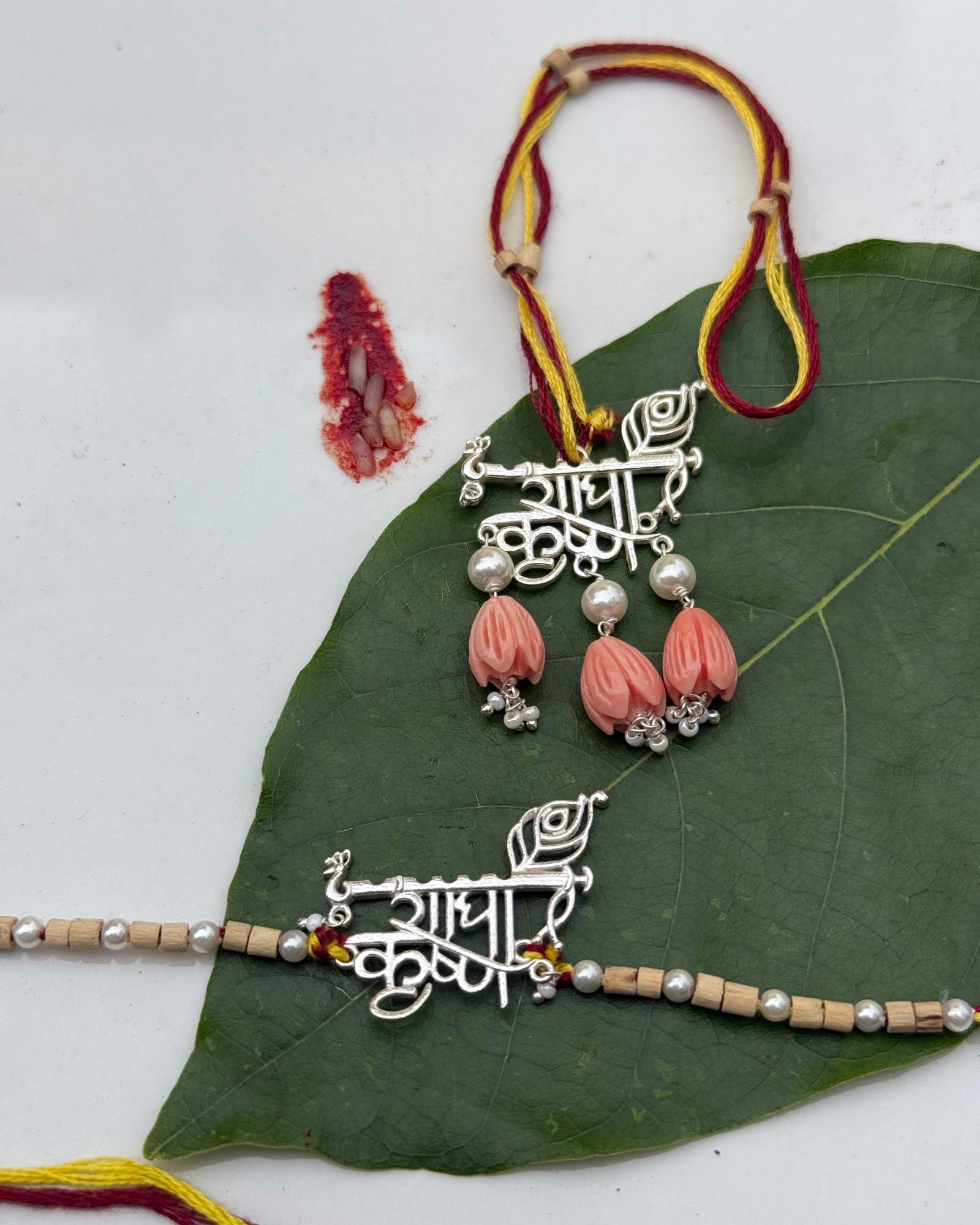 92.7 Silver Pair of Radha Krishna