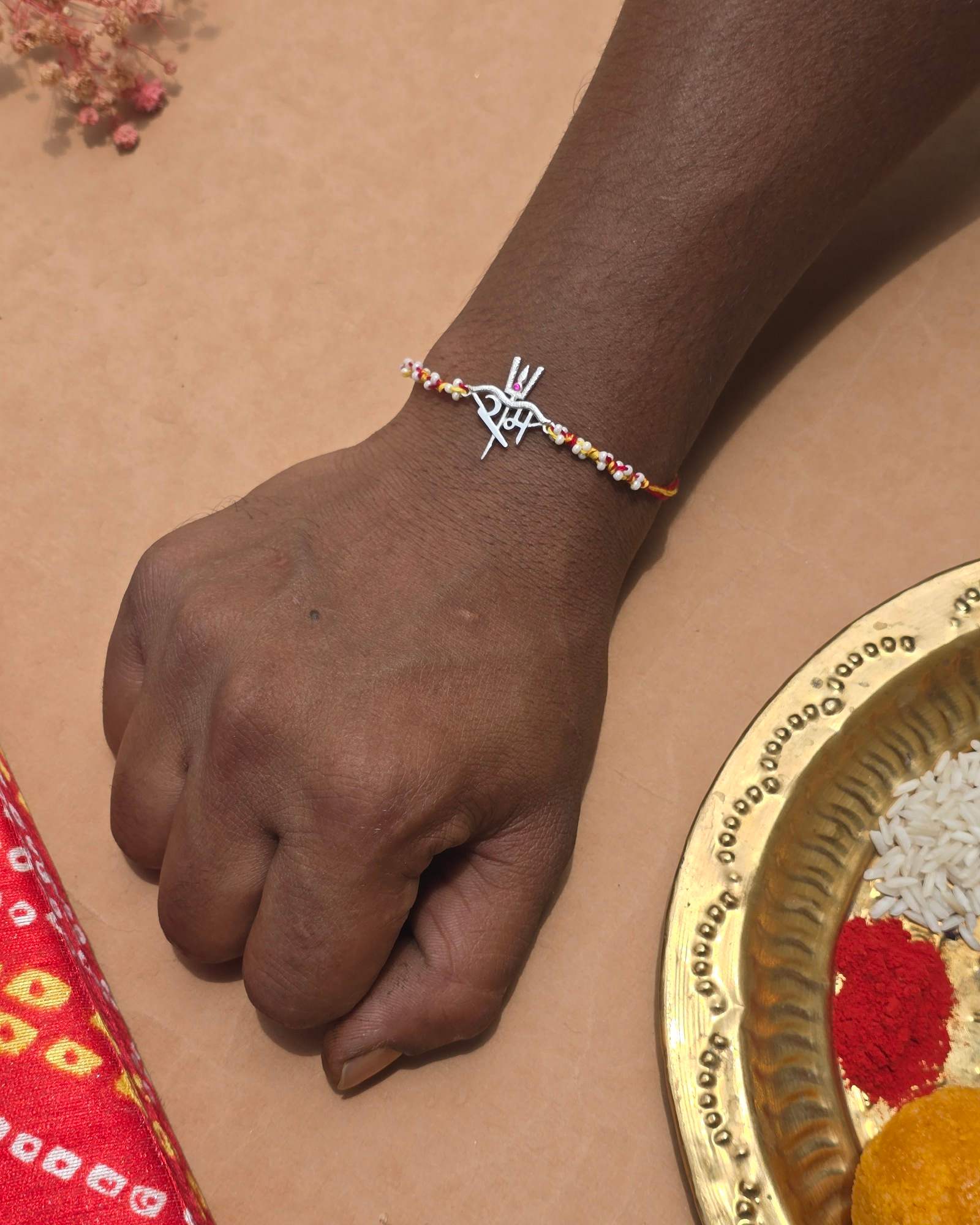 92.7 Silver Ram Rakhi