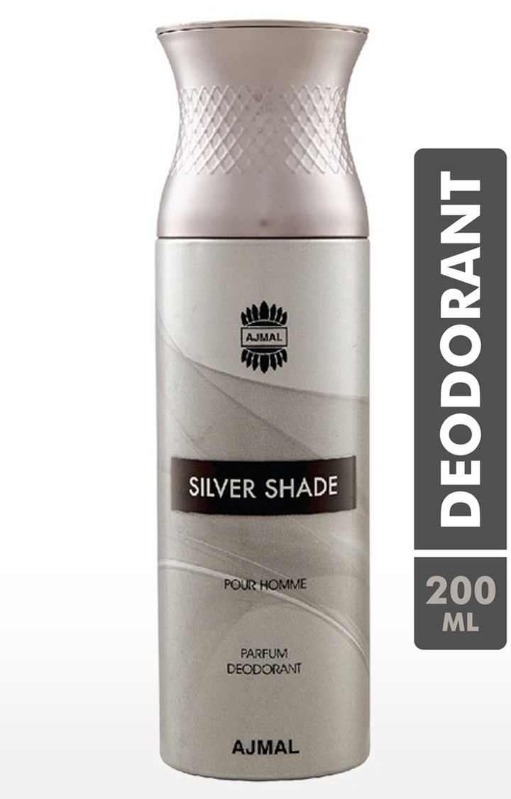 Ajmal | Ajmal Silver Shade Perfume Deodorant 200ml Body Spray Gift For men 0